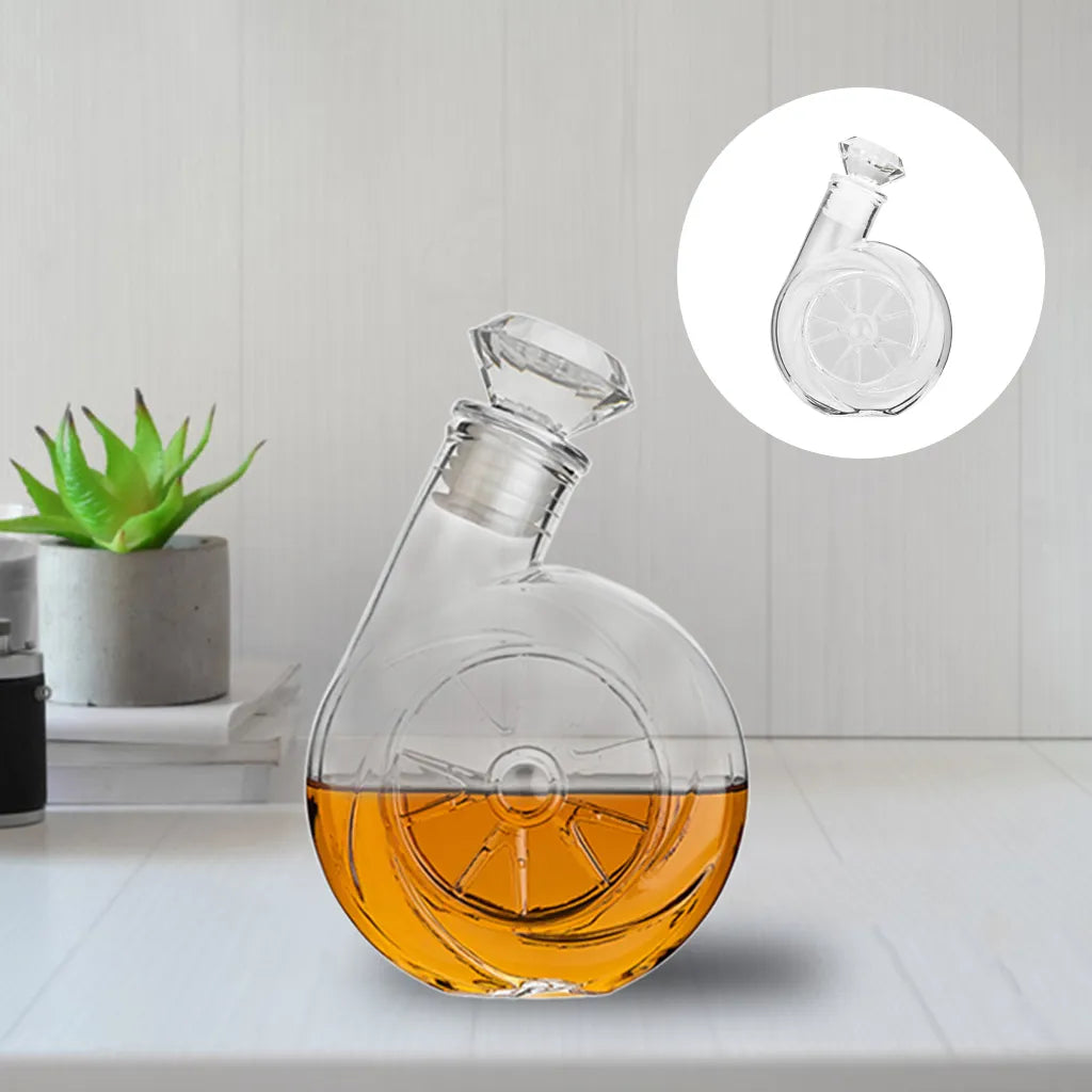 Turbo Shaped Bourbon Dispenser