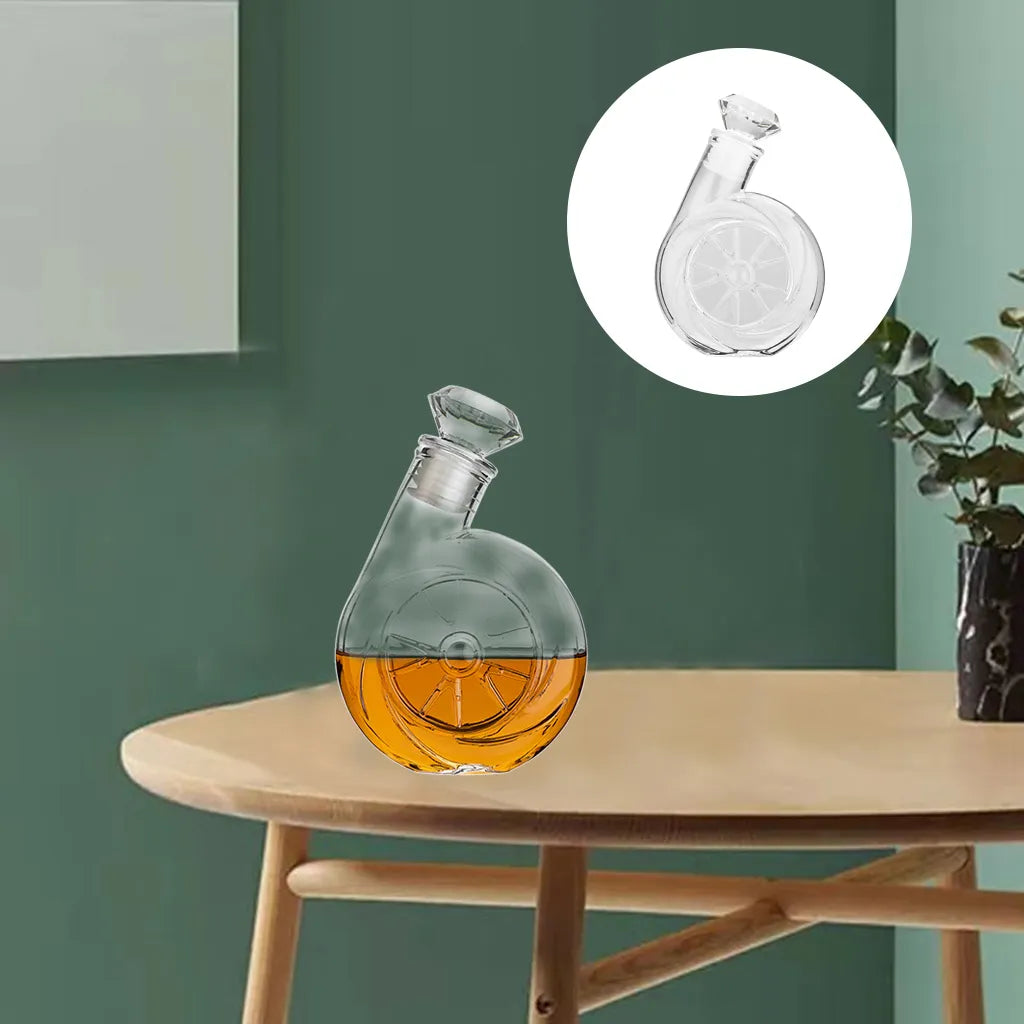 Turbo Shaped Bourbon Dispenser