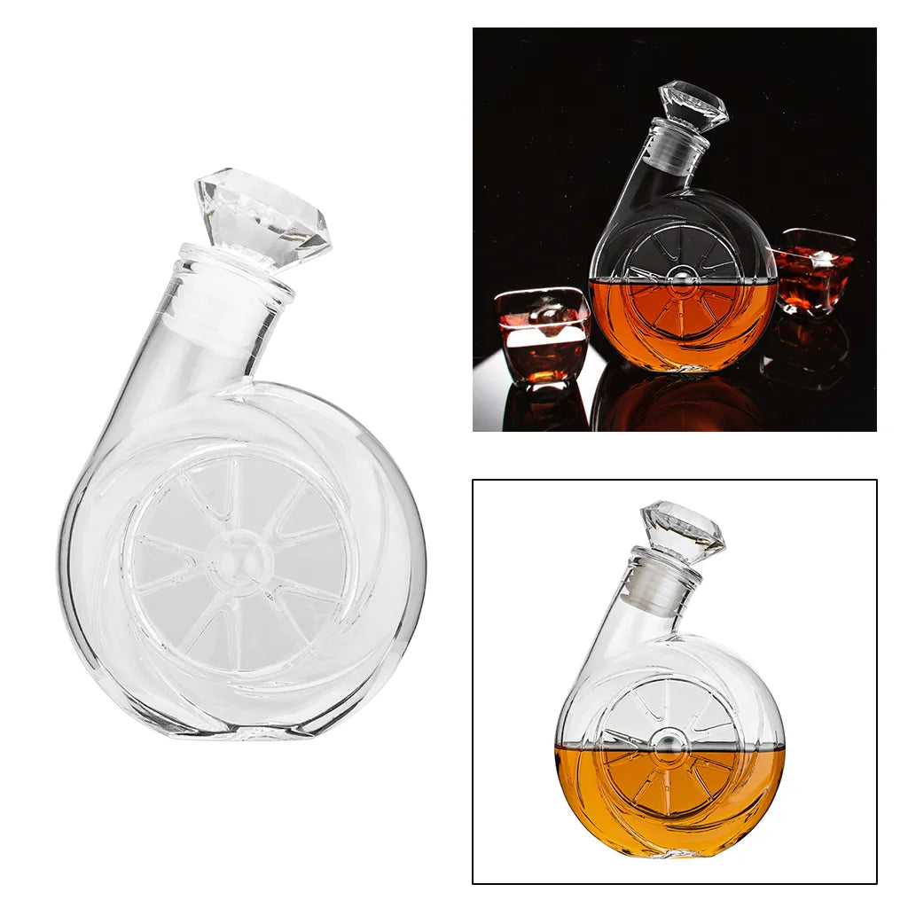 Turbo Shaped Bourbon Dispenser