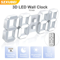 Thumbnail for 3D LED Digital Wall Clock