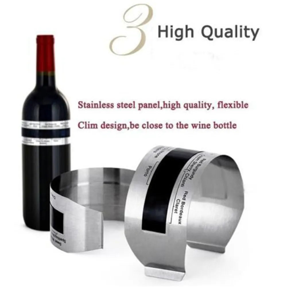 Wine Collar Thermometer Bar Beverage Tool