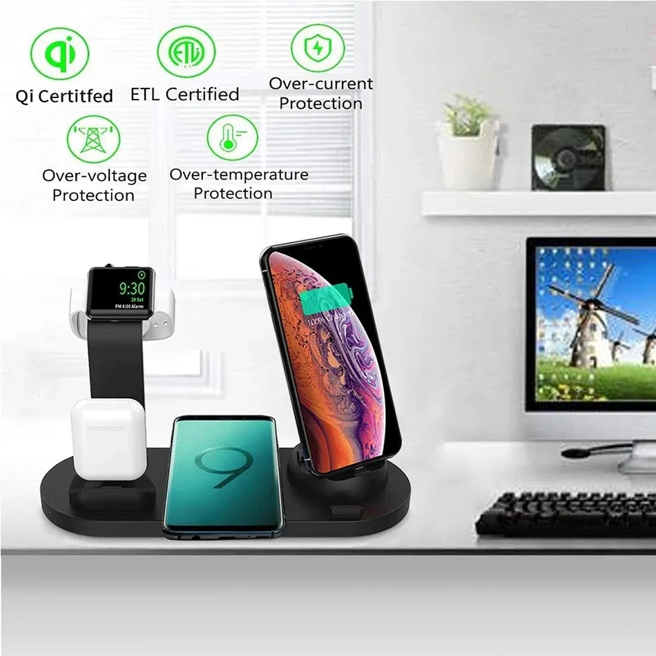 Wireless Charging Stand - 5 in 1