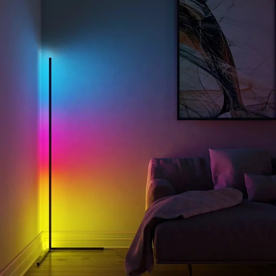 Smart LED Floor Lamp - App & Remote Control RGB