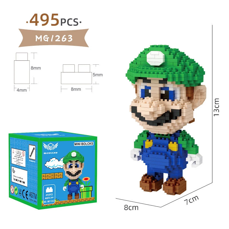 Super Mario Characters - Building Blocks